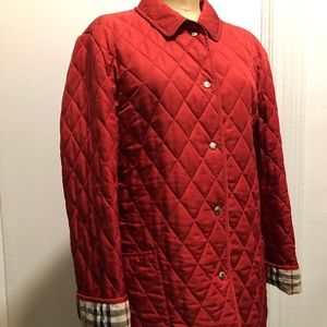Burberry quilted jacket